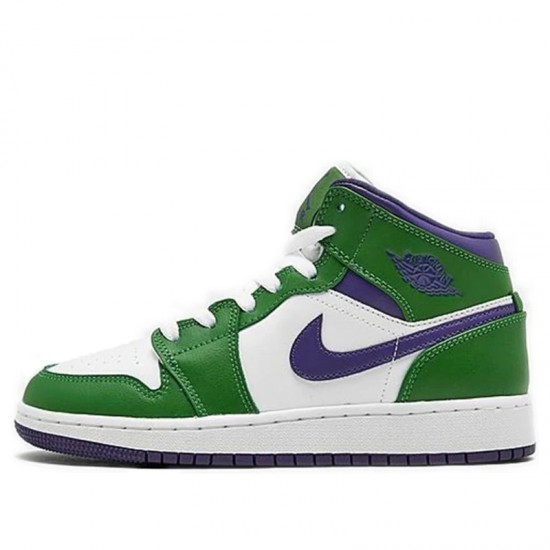 Air Jordan 1 Mid SE Incredible Hulk Womens/Mens AJ1 Sneakers 554725-300