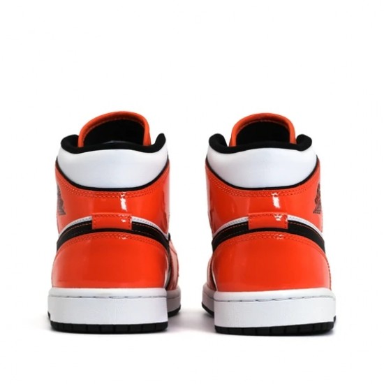 Air Jordan 1 Mid SE Turf Orange Mens AJ1 Sneakers DD6834-802