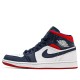 Air Jordan 1 Mid SE USA Womens/Mens AJ1 Sneakers 852542-104