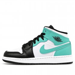 Air Jordan 1 Mid "Tropical Twist Igloo" Womens/Mens AJ1 Sneakers 554724-132