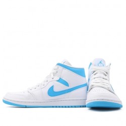 Air Jordan 1 Mid "UNC" Mens/Womens AJ1 Sneakers BQ6472-114