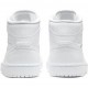 Air Jordan 1 Mid White Snakeskin Womens/Mens AJ1 Sneakers BQ6472-110