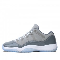 Air Jordan 11 Retro Low "Cool Grey" GS AJ11 Sneakers 528896-003