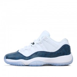 Air Jordan 11 Retro Low "Snake Navy 2019" Womens/Mens AJ11 Sneakers CD6847-102