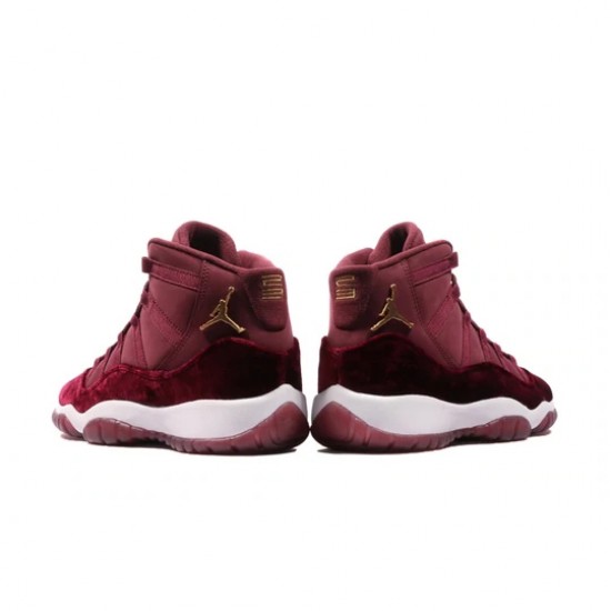 Air Jordan 11 Retro Heiress Night Maroon Womens AJ11 Sneakers 852625-650