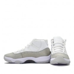 Air Jordan 11 Retro "White Metallic Silver" Mens/Womens AJ11 Sneakers AR0715-100