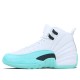 Air Jordan XII Retro Light Aqua GS AJ12 Sneakers 510815-100