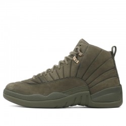 Air Jordan XII Retro "PSNY Olive" Mens AJ12 Sneakers AA1233-200