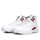 Air Jordan XII Retro Twist Mens White/Black-University Red AJ12 Sneakers CT8013-106