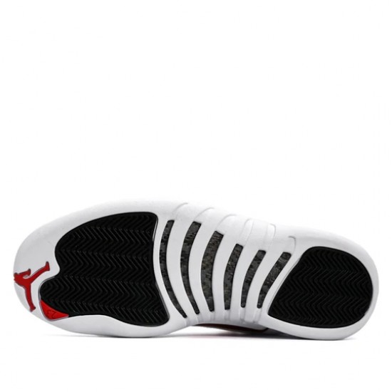 Air Jordan XII Retro Twist Mens White/Black-University Red AJ12 Sneakers CT8013-106