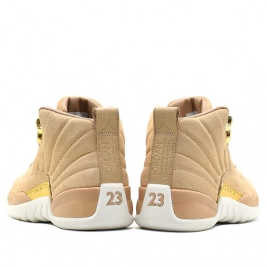 Air Jordan XII Retro Vachetta Tan Womens AJ12 Sneakers AO6068-203