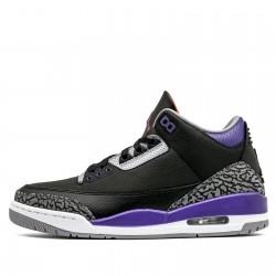 Air Jordan 3 Retro "Black Court Purple" Mens/Womens AJ3 Sneakers CT8532-050