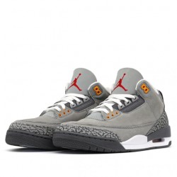 Air Jordan 3 Retro "Cool Grey" 2021 Mens AJ3 Sneakers CT8532-012