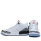 Air Jordan 3 Retro Free Throw Line White Cement Mens AJ3 Sneakers 923096-101