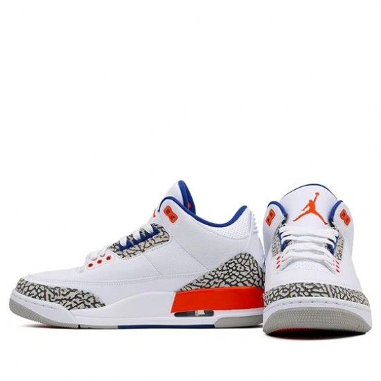 Air Jordan 3 Retro Knicks Mens/Womens AJ3 Sneakers 136064-148