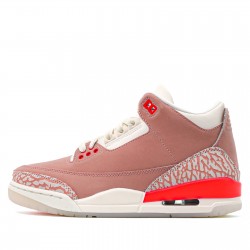 Air Jordan 3 Retro "Rust Pink" Mens/Womens AJ3 Sneakers CK9246-600