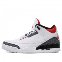 Air Jordan 3 Retro SE "Fire Red Denim" 2020 Mens/Womens AJ3 Sneakers CZ6431-100