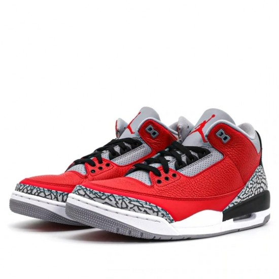 Air Jordan 3 Retro SE Unite Fire Red Mens AJ3 Sneakers CK5692-600