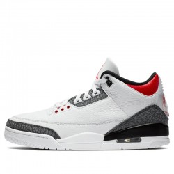 Air Jordan 3 Retro "SE-T CO JP Fire Red Denim" Mens AJ3 Sneakers CZ6433-100