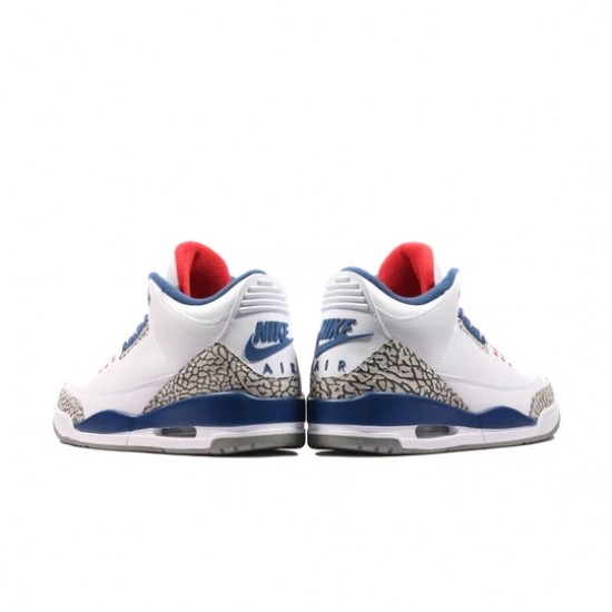 Air Jordan 3 Retro True Blue 2016 Womens/Mens AJ3 Sneakers 854262-106