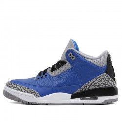 Air Jordan 3 Retro "Varsity Royal Cement" Mens/Womens AJ3 Sneakers CT8532-400