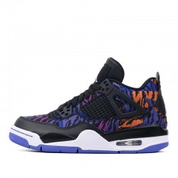 Air Jordan 4 Retro "Black Rush Violet" Mens/Womens AJ4 Sneakers BQ9043-005