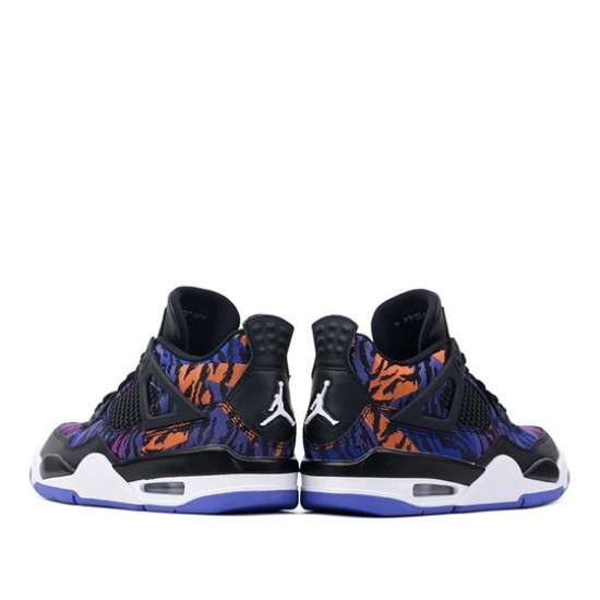 Air Jordan 4 Retro Black Rush Violet Mens/Womens AJ4 Sneakers BQ9043-005