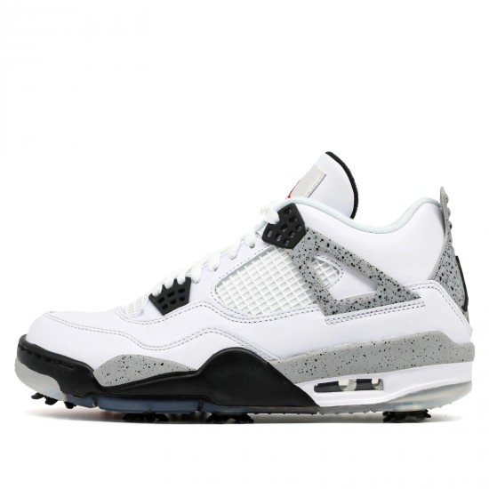 Air Jordan 4 Retro Golf White Cement Mens AJ4 Sneakers CU9981-100