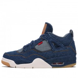 Air Jordan 4 Retro "Levi's Denim" Mens/Womens AJ4 Sneakers AO2571-401