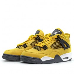 Air Jordan 4 Retro "Lightning" 2021 Mens/Womens AJ4 Sneakers CT8527-700