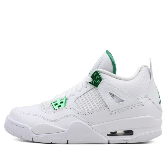 Air Jordan 4 Retro Metallic Pack Pine Green Mens/Womens AJ4 Sneakers 408452-113