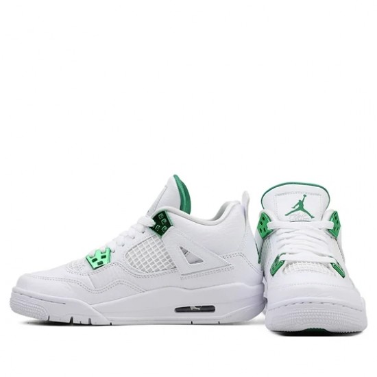 Air Jordan 4 Retro Metallic Pack Pine Green Mens/Womens AJ4 Sneakers 408452-113