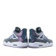 Air Jordan 4 Retro Monsoon Blue Mens/Womens AJ4 Sneakers BQ9043-400