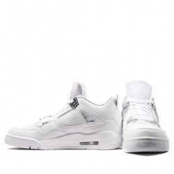 Air Jordan 4 Retro "Pure Money" 2017 Mens AJ4 Sneakers 308497-100