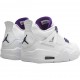 Air Jordan 4 Retro Purple Metallic Mens/Womens AJ4 Sneakers 408452-115