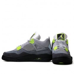 Air Jordan 4 Retro SE "Neon" Mens/Womens AJ4 Sneakers CT5342-007