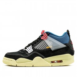 Air Jordan 4 Retro "Union Off Noir" Mens/Womens AJ4 Sneakers DC9533-001