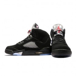 Air Jordan 5 Retro "Black Metallic" 2016 Mens AJ5 Sneakers 845035-003