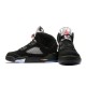 Air Jordan 5 Retro Black Metallic 2016 Mens AJ5 Sneakers 845035-003