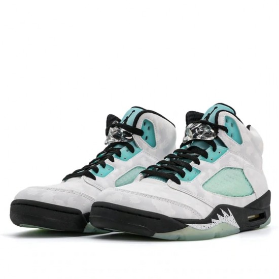 Air Jordan 5 Retro Island Green Mens/Womens AJ5 Sneakers CN2932-100