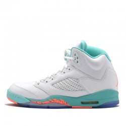 Air Jordan 5 Retro "Light Aqua" Mens/Womens AJ5 Sneakers 440892-100