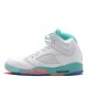 Air Jordan 5 Retro Light Aqua Mens/Womens AJ5 Sneakers 440892-100