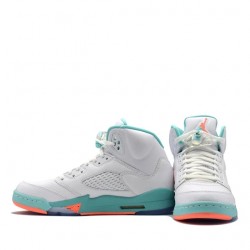 Air Jordan 5 Retro "Light Aqua" Mens/Womens AJ5 Sneakers 440892-100