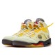 Air Jordan 5 Retro OFF-WHITE Sail Mens AJ5 Sneakers DH8565-100