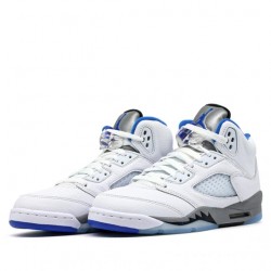 Air Jordan 5 Retro "White Stealth" 2021 Mens/Womens AJ5 Sneakers 440888-140