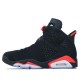 Air Jordan 6 Retro Black Infrared 2019 Mens/Womens AJ6 Sneakers 384664-060