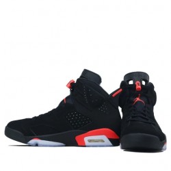 Air Jordan 6 Retro "Black Infrared" 2019 Mens/Womens AJ6 Sneakers 384664-060