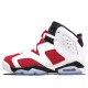 Air Jordan 6 Retro Carmine 2014 Womens/Mens AJ6 Sneakers 384665-160