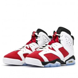 Air Jordan 6 Retro "Carmine" 2021 Mens/Womens AJ6 Sneakers 384665-106