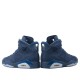 Air Jordan 6 Retro Diffused Blue Mens AJ6 Sneakers 384664-400